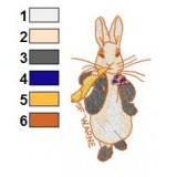 Peter Rabbit Beatrix Potter Embroidery Design